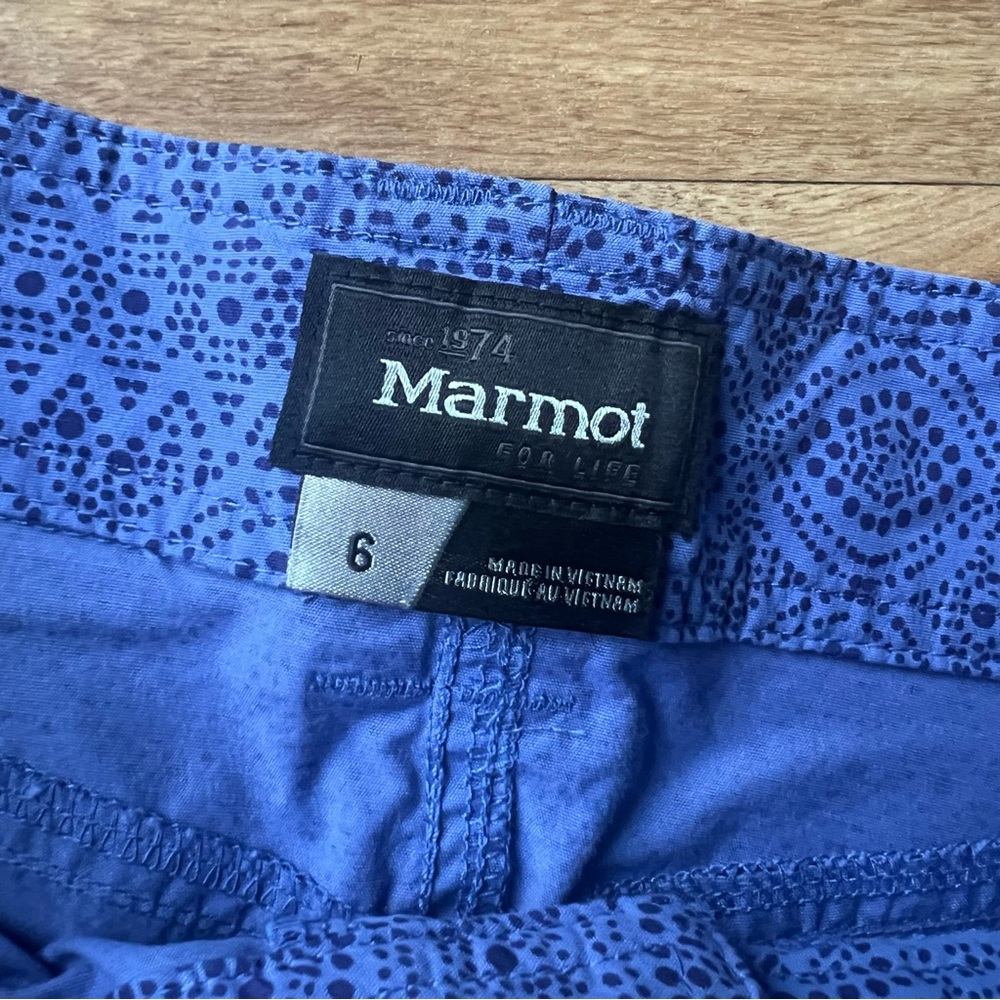 MARMOT Ginny Short Deep Dusk Spot Women’s Size 6 - Picture 8 of 13